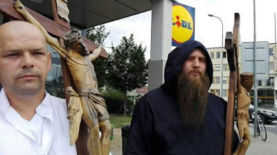 Για την προκλητική αφαίρεση του Σταυρού από τα LIDL, η διαμαρτυρία ήρθε από την Τσεχία! (εικόνες)